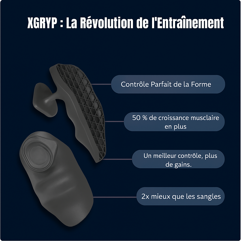 XGRYP – Poignées Grip Pro pour Musculation