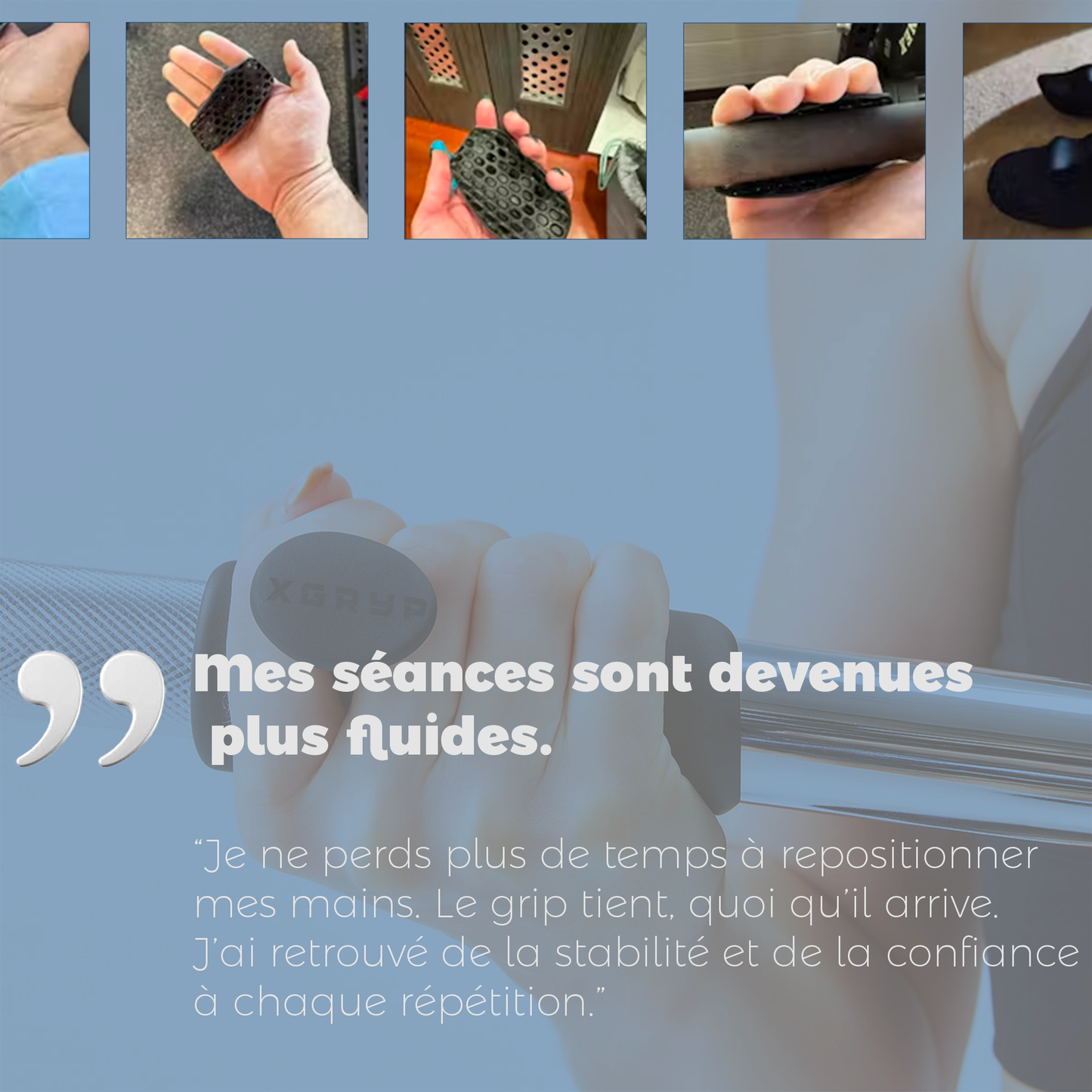 XGRYP – Poignées Grip Pro pour Musculation